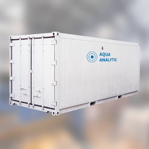 Containerized (Plug&Play) water (PW, UPW) purification system