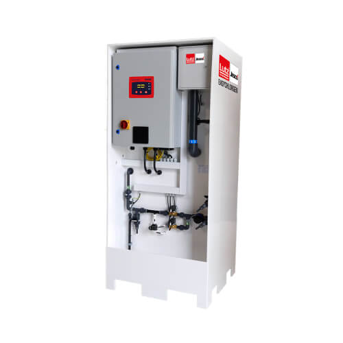 Electrolyzer for the production of sodium hypochlorite EASYCHLORGEN Lutz-Jesco